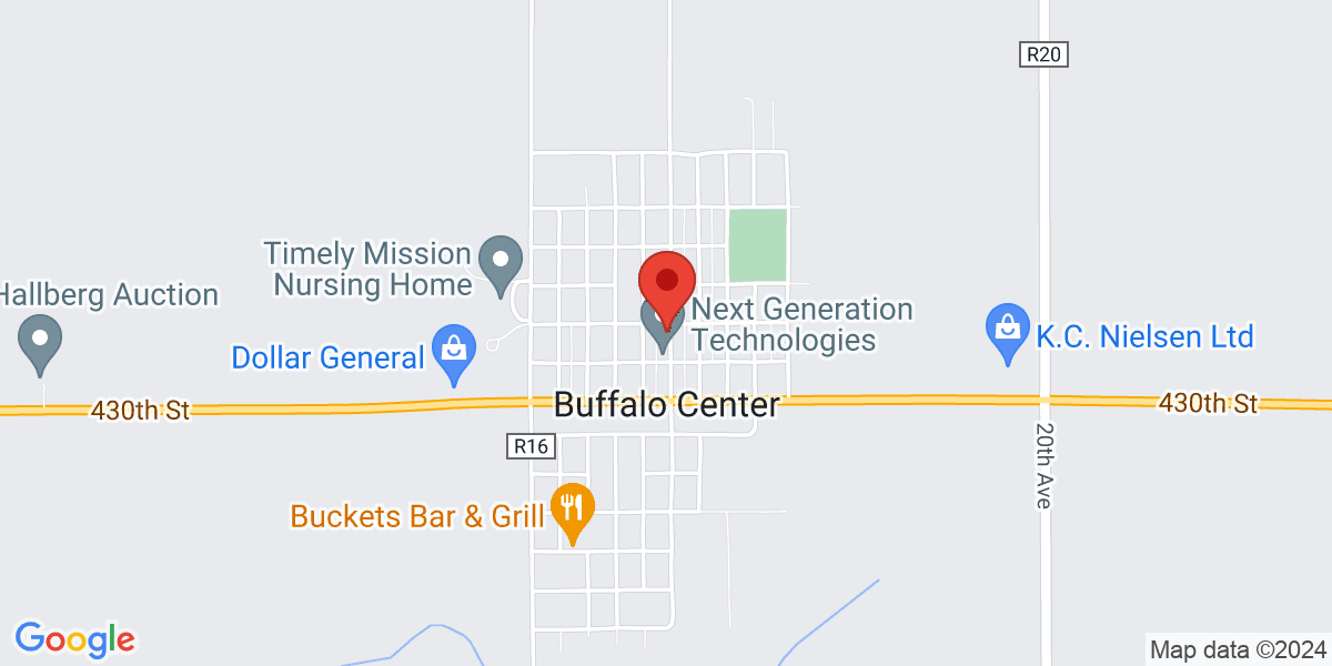 Map of Buffalo Center Public Library